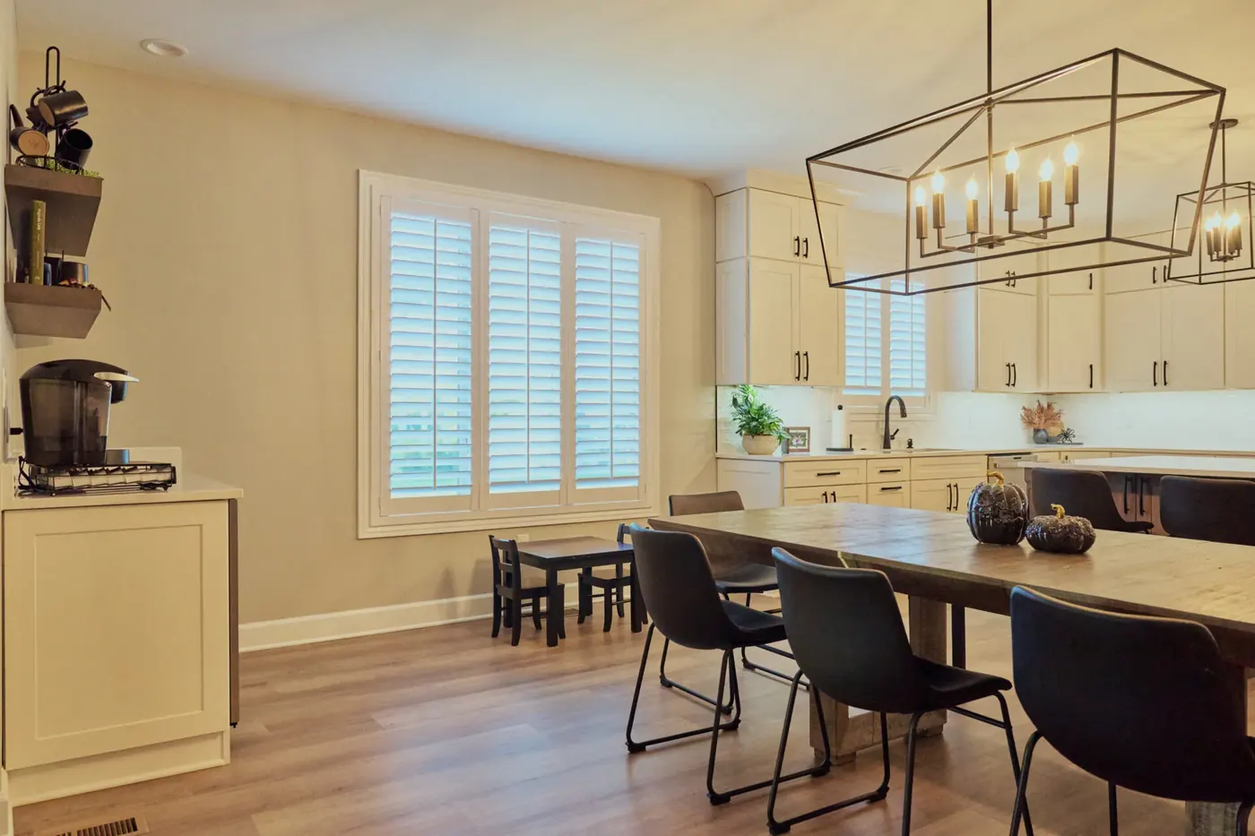 Custom shades measured and installed in Greenfield